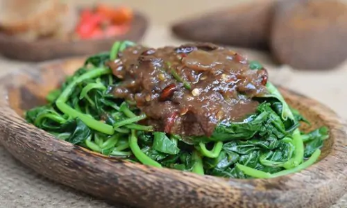 Rujak Kangkung khas Sunda